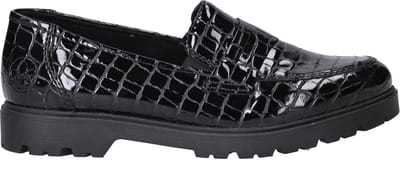 Rieker Instappers - Dames - Zwart - Maat:36