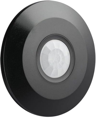 Infrarood Bewegingsmelder Plafond Inbouw Zwart 360 Graden PIR Sensor