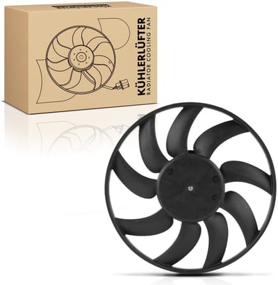 Frankberg 1x Motorradiator enkele ventilator