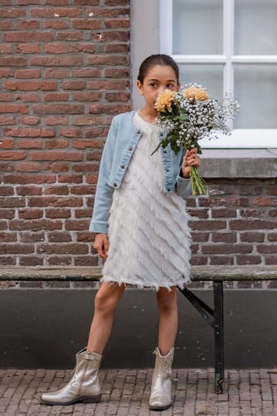 Like Flo F511-5800 Meisjes Jurk - Maat 134