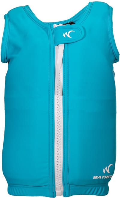 Watrflag swim suit Marseille Kids Turquoise - zwemvest / drijfvest voor kinderen XS