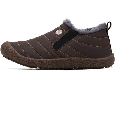 Heren Casual Schoenen Sneakers Herfst Winter Comfortabele Herenschoenen Loafers Schoenen Slipon Plus Fluweel Sneeuwschoenen Heren Grote Maat 36 -48 39 bruin