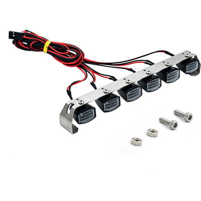 LED Licht Daklamp Accessoires Kit 6 Licht Vervanging voor 1/10 Traxxas TRX4 Trx4 Axiale SCX10 type 2-6pcs lights