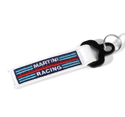 Sparco Martini Racing Leer Martini Racing Sleutelhanger - Wit — Maat Onesize