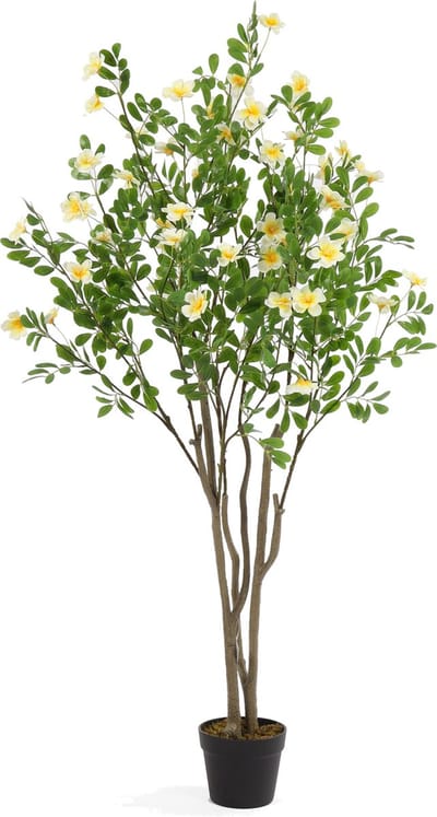 Kunst Bloemplant Odense | 140cm - Namaak bloemplant - Kunstplanten voor binnen - Kunstplant Bloem
