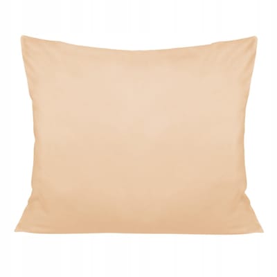 Kussensloop 70x80cm Katoen Satijn Beige - Zacht en Glanzend