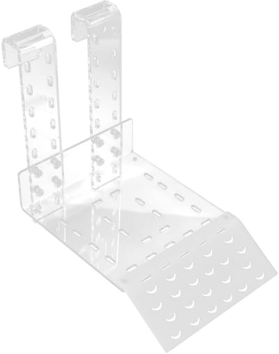 Allecto - Aquariumplatform - Schildpad-baskingplatform - Eenvoudige installatie - Verstelbare haak - Hoogwaardig acryl - Geschikt voor aquariumviss...