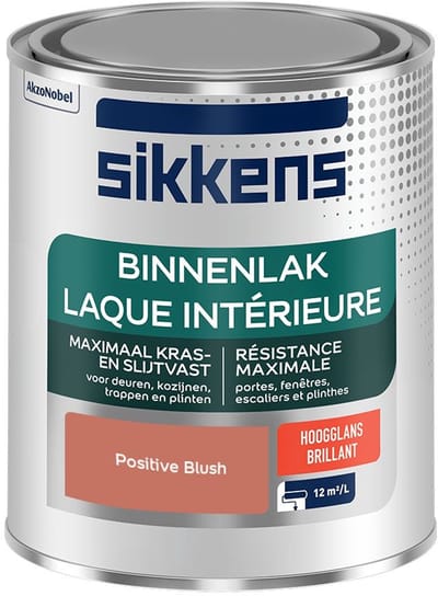 Sikkens - Binnenlak Hoogglans - Positive Blush - Mengverf - 750 Ml