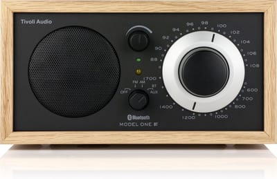 Tivoli Audio - Model One BT - FM/AM Radio met Bluetooth - Oak/Zwart