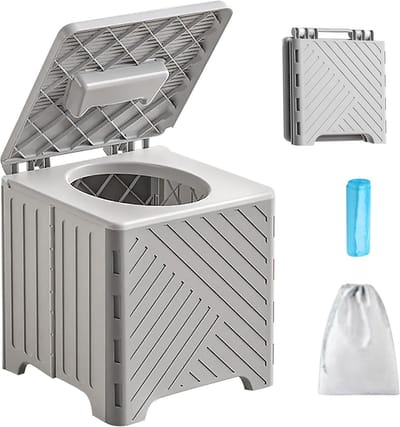 Opvouwbaar Kinder Potje voor Onderweg - Reistraining Toilet voor Auto en Camping
