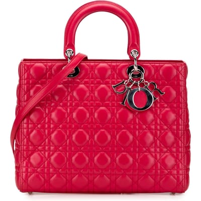 Dame Dior Klassieke Gequiltte Handtas
