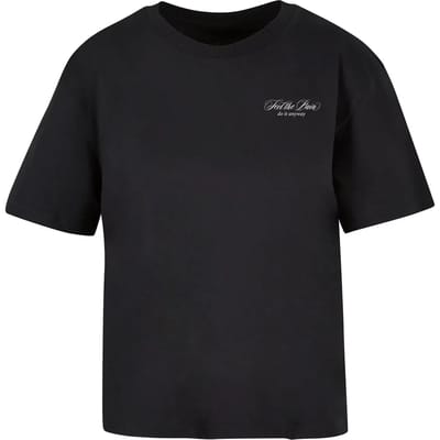 Dames-T-shirt Miss Tee Feel The Pain
