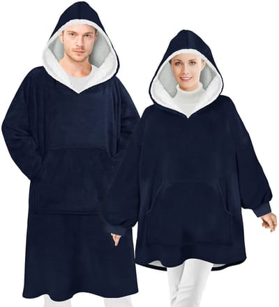 Allecto - Hoodie Oversize knuffelfleece - knuffelzacht - XXL-formaat