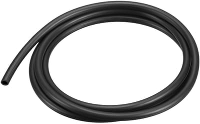 1/8" x 3/16" 3,3ft zwarte rubberen smeerstofslang oliebestendige kunststof slang voor olieslang, waterslang, 3 mm x 5 mm