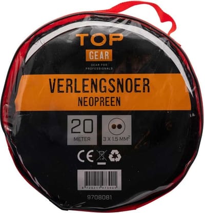 Topgear Verlengsnoer neopreen 3x1.5 20 meter
