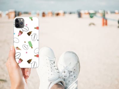 Apple iPhone 11 Pro Max Siliconen Case IJsjes