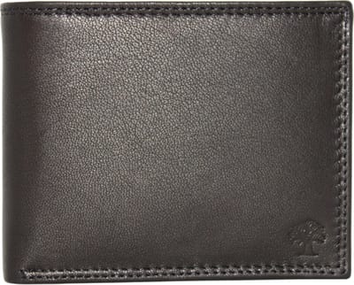 Heren Portemonnee leer zwart RFID Anti skim - Cadeau voor Mannen - Billfold - Soepel Leer - Beste portemonnee heren met muntvak