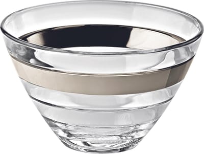 Vidivi Baguette Conische Schaal - Platinum - 61 cl - 14 cm - 6 stuks