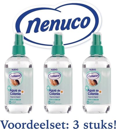 Nenuco Agua de Colonia verstuiver 240ml voordeelset: 3 flacons