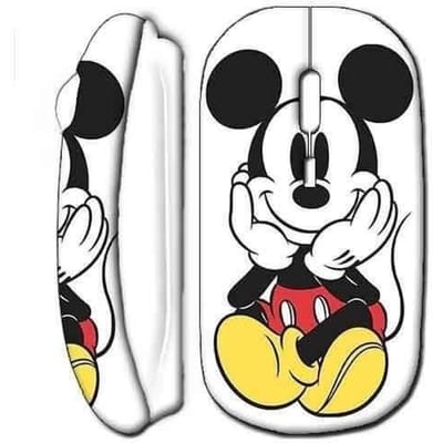 Mickey Disney Draadloze Muis Kleur Wit