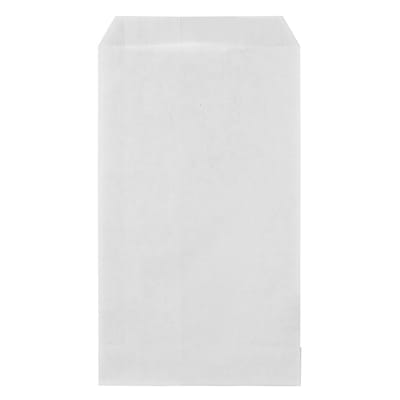 Papieren zakjes - Fournituren zakjes - 1000 Stuks - Wit - 10x16cm