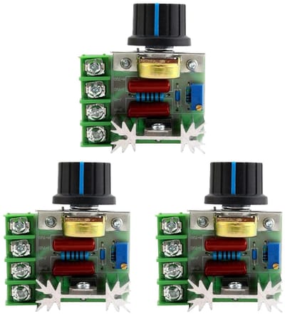 DC Motor Snelheidsregelaar 9-50 V, 2000 W, 40 A met Behuizing, PWM Controle, Voor HHO en RC Toepassingen