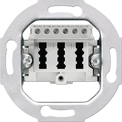 Jung TAE3X6NFNUPO TAE-contactdoos Inzetstuk LS 990, AS 500, CD 500, LS design, LS plus, FD design, A 500, A plus, A creation, CD plus, SL 500 1