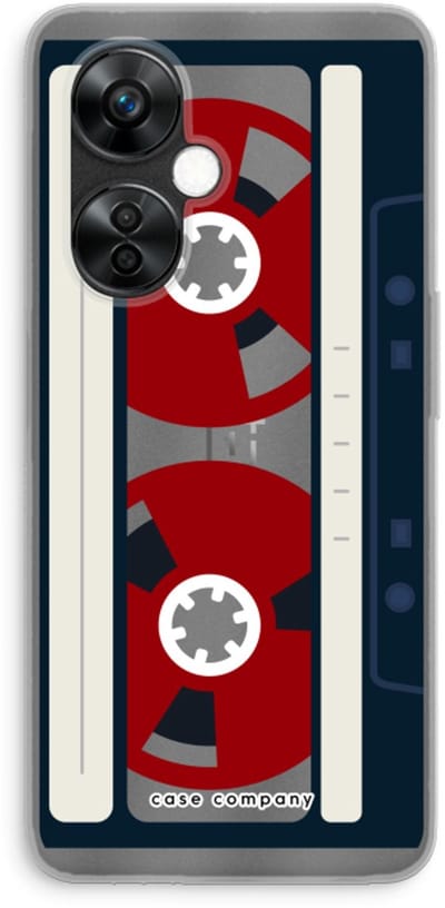 Case Company® - Hoesje geschikt voor OnePlus Nord CE 3 Lite hoesje - Here's your tape - Soft Cover Telefoonhoesje - Bescherming aan alle Kanten en Schermrand