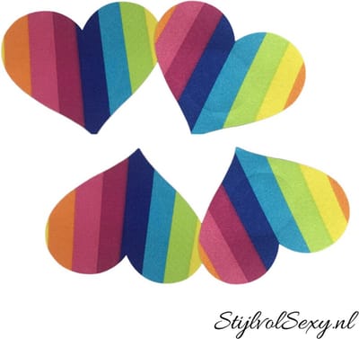 Gay Pride Tepel Stickers