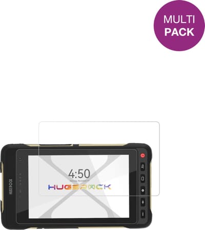 dipos – 2x Beschermfolie geschikt voor Hugerock X70 | Krasbestendige & heldere Screenprotector Ultra-Thin