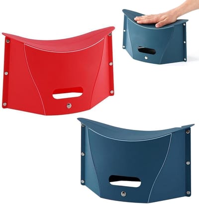 Opvouwbare Kruk voor Binnen en Buiten - Lichtgewicht, Draagbaar en Comfortabel Zitmeubel