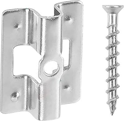 100x WPC Clips voor Terrasplanken RVS - Bevestigingsclips Inclusief Schroeven