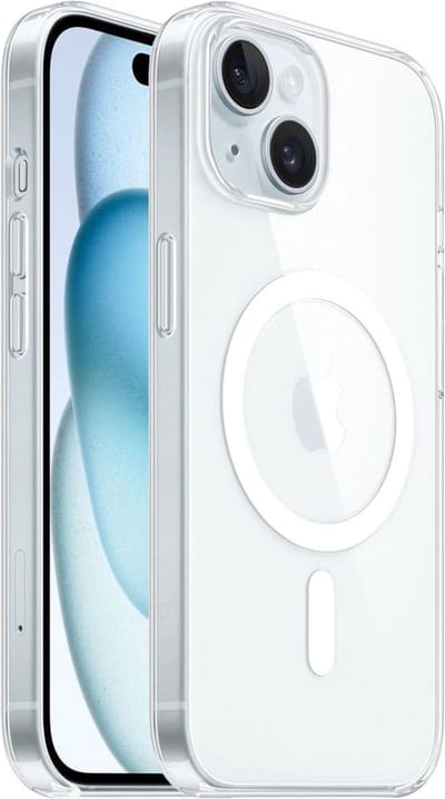 Casify Doorzichtig Hoesje geschikt voor MagSafe iPhone 15 Hoesje - Transparant