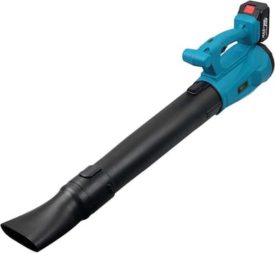 Draadloze Bladblazer - Luchtblazer Tuin - Snel Reinigen - 6 Snelheden Instelbaar - 2 Batterijen - Zwart