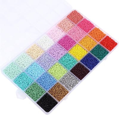 Kralen voor Sieraden Maken, Glazen Zaad Kralen voor Vrouwen en Meisjes, Perfect voor Armbanden en Creatieve Projecten