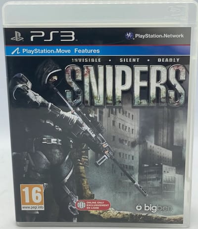 Snipers - Invisible . Silent . Deadly (Playstation Move compatible)