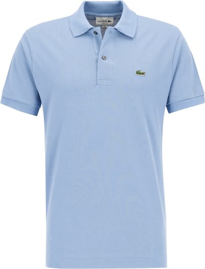 Lacoste Classic Fit polo - licht blauwgrijs