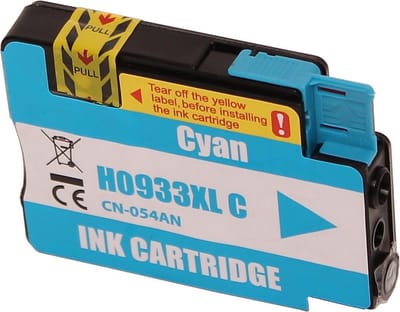 ABC huismerk inkt cartridge geschikt voor HP 933XL cyan voor HP OfficeJet 6100 6600 6700 7110 7510 7600 7610 7612 Series 933 XL