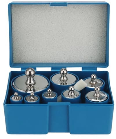 Kalibratiegewicht Set 1 kg - Nauwkeurige Precisie Gewichten voor Laboratorium en Sieraden