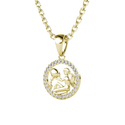Waterman Zodiac Hangers - Goud en Kristal