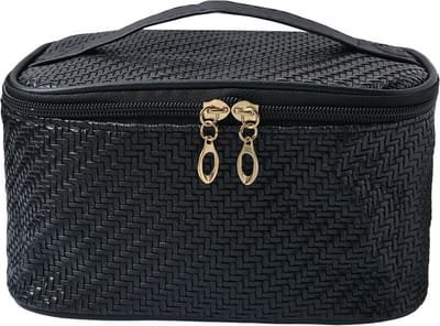 Juleeze Toilettas Dames 21x15x14 cm Zwart Polyester