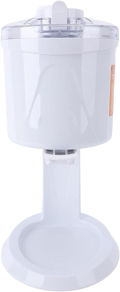 Automatische IJsmachine - Dessert Maker - Thuis Genieten - Stille Werking - 1L Capaciteit - Zwart