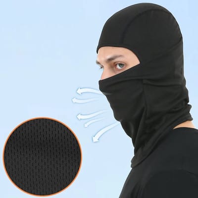 CHPN - Winddicht Bivakmuts - Ski Masker - Motor Gezichtsmasker - Mondkap - Zwart - Unisex