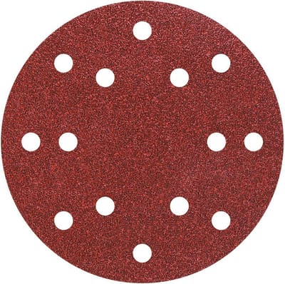 wolfcraft - Set zelfhechtende schuurschijven 10-delig, voor hout/metaal - 8404000