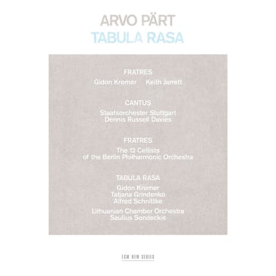 Gidon Kremer, Staatsorchester Stuttgart, Dennis Russell Davies - Pärt: Tabula Rasa (2 LP)