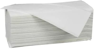 Handdoek papier 21x24cm Z-vouw Wit 2laags 3200st (6151805019040)