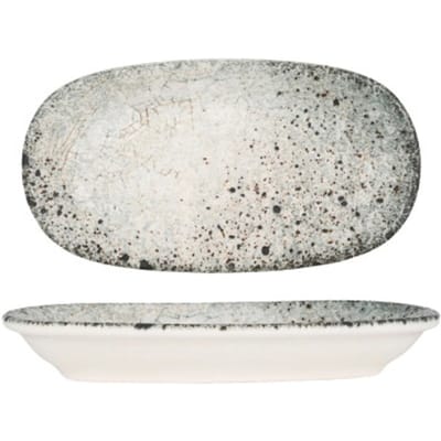 Rinart Serveerschaal - sedir - Porselein - 16x9 cm - set van 2