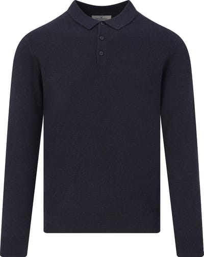 The BLUEPRINT Premium Polo Heren Donkerblauw