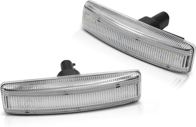 Zijkant knipperlichten LAND ROVER RANGE SPORT 05-12 WIT LED