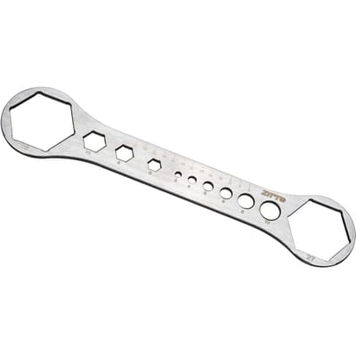 Fietsvoorvork Schouderdop Moersleutel Roestvrijstalen vorkafdekking Demontage Remover Spanner 27-28mm